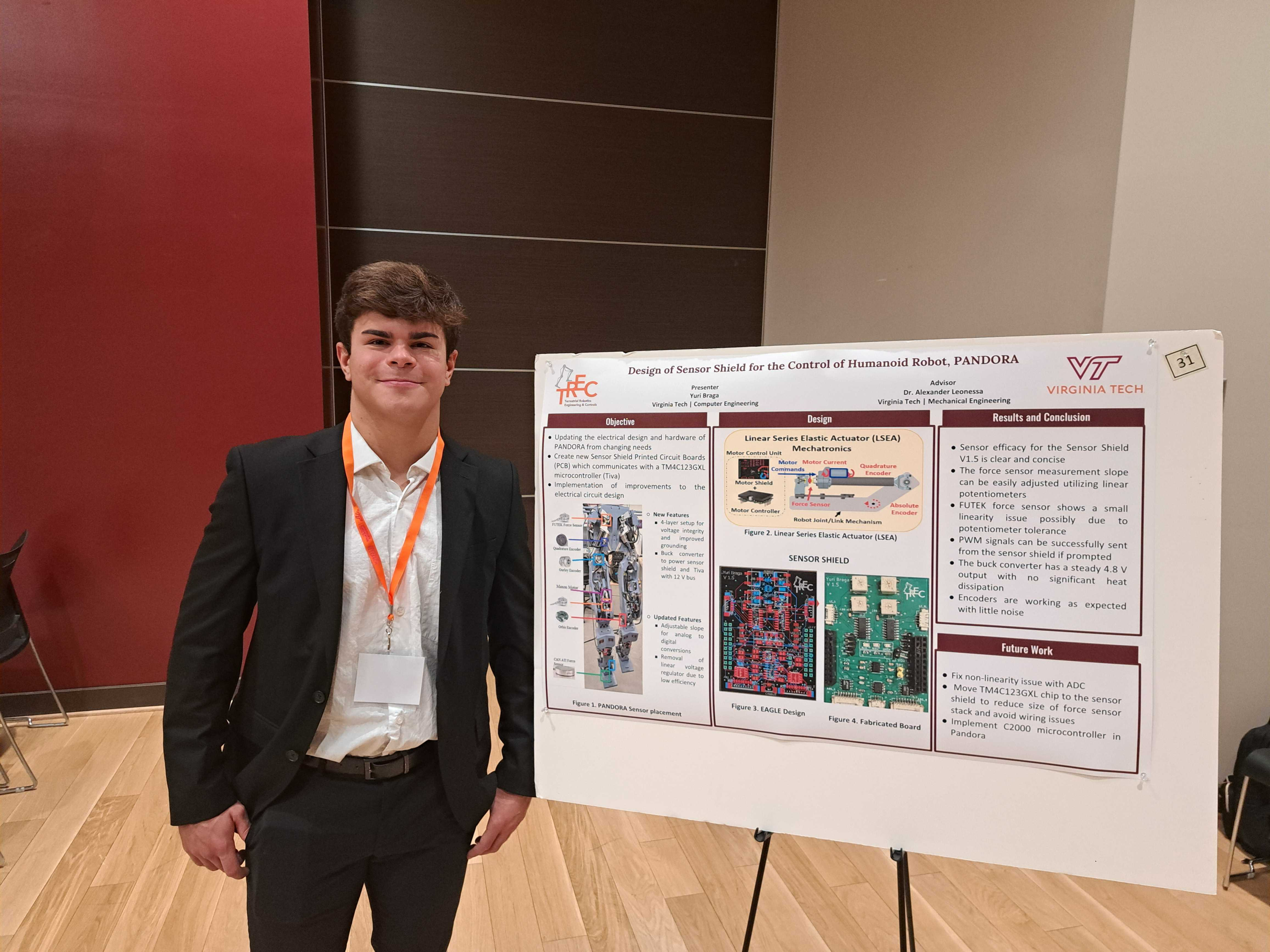 TREC Humanoid Robot Pandora research poster